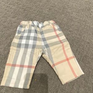 Infant Burberry Pants